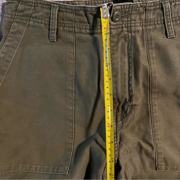 Urban Outfitters BDG Dayton Herringbone Twill Pants Olive Green Size 32 Classic - Picture 5 of 13